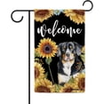 thumbnail image 1 of Sunflowers Mountain Garden Flag Watercolor Dog Floral Spring Summer Decor Flag for Outdoor Yard Double Side 12.5X18 Inch Styke 3, 1 of 5