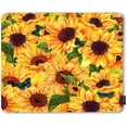 thumbnail image 1 of Sunflowers Mouse Pad Leaves Plants Flowers Spring Blossom 9.5x7.9 Inch Mousepads Non-Slip Rubber Base Mouse Mat for Computer Wireless Mouse, 1 of 5