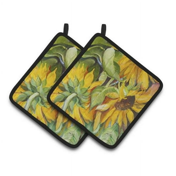 Sunflowers Pair of Pot Holders 7.5 x 3 x 7.5 in.