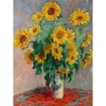 thumbnail image 1 of Sunflowers Poster Print by Claude Monet, 1 of 2