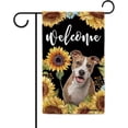 thumbnail image 1 of Sunflowers Staffordshire Terrier Garden Flag Dog Floral Spring Summer Decor Flag for Outdoor Yard Double Side 12.5X18 Inch Style 1, 1 of 6