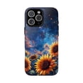 thumbnail image 1 of Sunflowers Starry Night Cosmic Space Floral Artistic Protective Phone Case for iPhone 11 12 13 14 15 16 17 Pro Max, 1 of 2