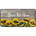 thumbnail image 1 of Sunflowers with Sunglasses Custom Kitchen Rug Door Mat Bath Rug Personalized Your Text on Home Decor Floor Mat for Kitchen Living Bedroom 39 x 20 Inch, 1 of 6
