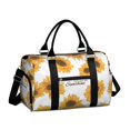 thumbnail image 1 of Sunflowers Womens Gym Tote Duffle Bag with Wet Pocket & Shoe Compartment, Floral Travel Duffel Bag Overnight Weekender Hospital Tote Girls Workout Carry on Bag with Luggage Sleeve, 1 of 6