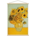 thumbnail image 1 of Sunflowers by Vincent van Gogh Wall Poster with Magnetic Frame, 22.375" x 34", 1 of 6