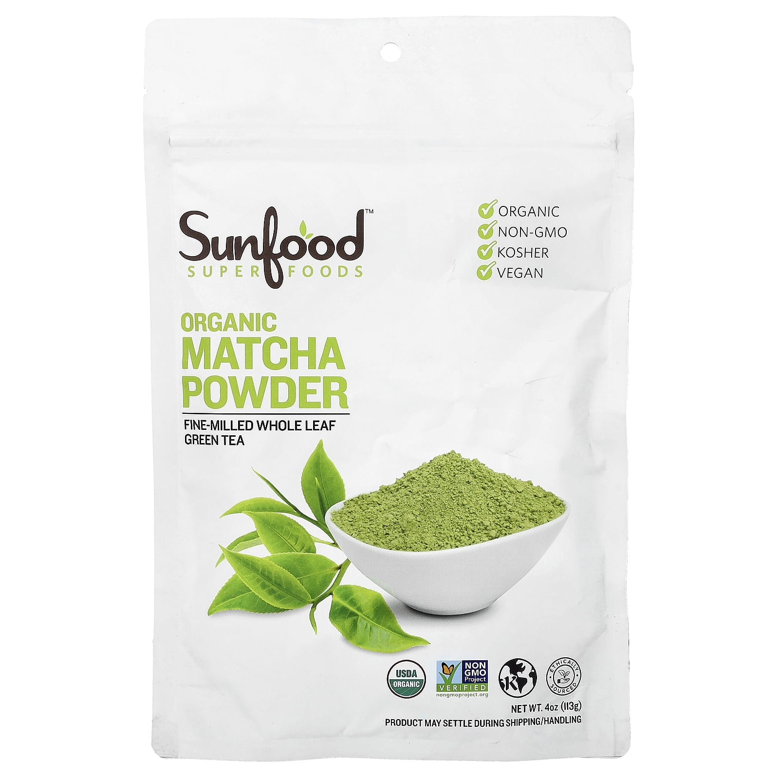 Organic Matcha Powder, 4 oz (113 g)