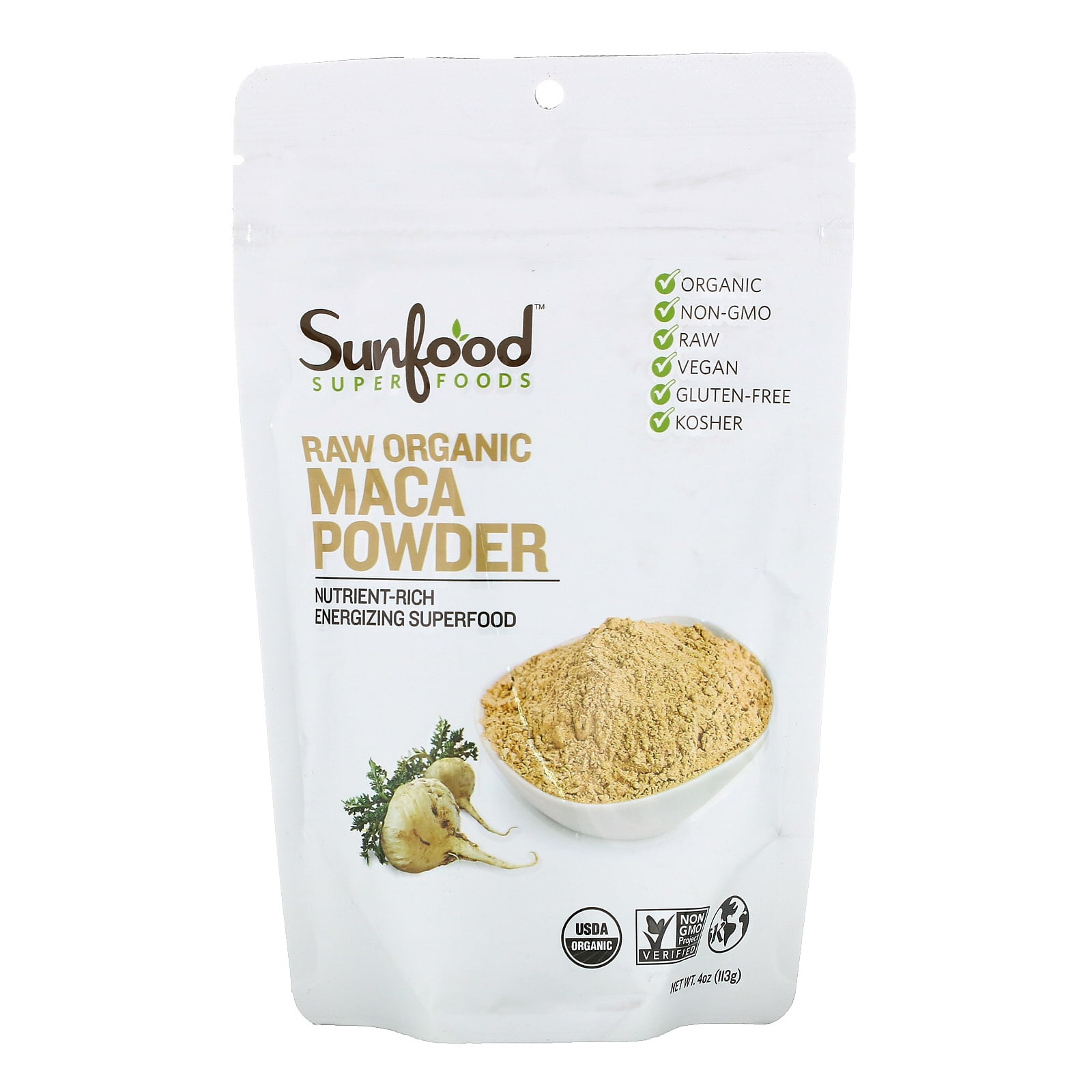 SUNFOOD ORGANIC MACA POWDER