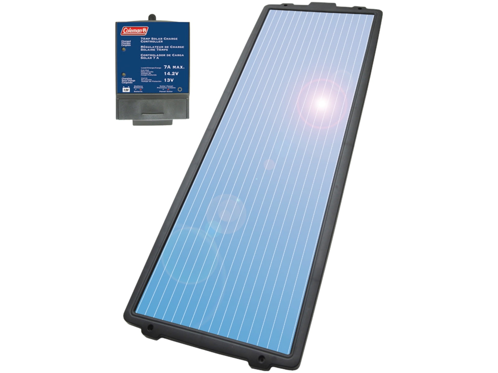Sunforce Coleman 18 Watt 12 Volt Solar Panel Kit with 7 Amp Charge