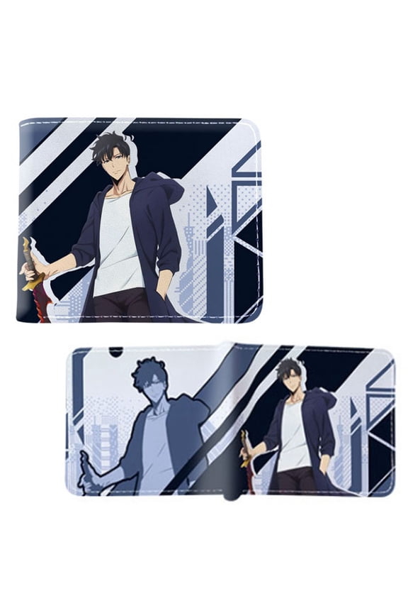Sung Jinwoo Style A - Solo Leveling 4x5" Bi-Fold Wallet