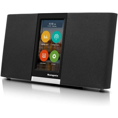 Sungale 2022 G3 Wi-Fi Internet Radio with Expanded 2GB System Memory (RAM),32GB Internal Storage,4.3 inch touch screen,Includes Stylus Pen