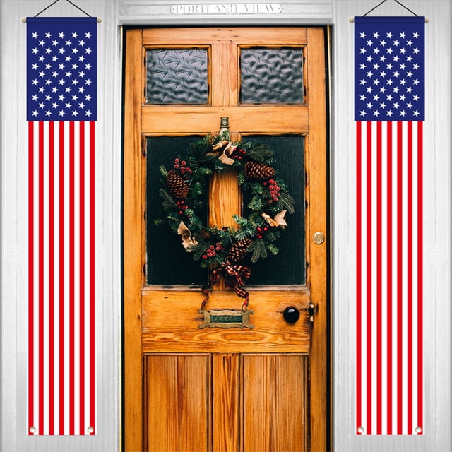 Sunggoko Banner Couplets Independence Day Door Court Decoration Door