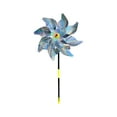 Sunggoko Bird Deterrents for Outside Wind Spinner Reflective Pinwheels
