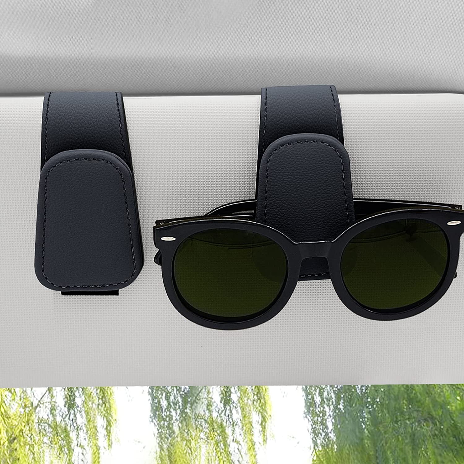 Sunglass Holder for Car Visor, Clip Sunglasses Car Holder
