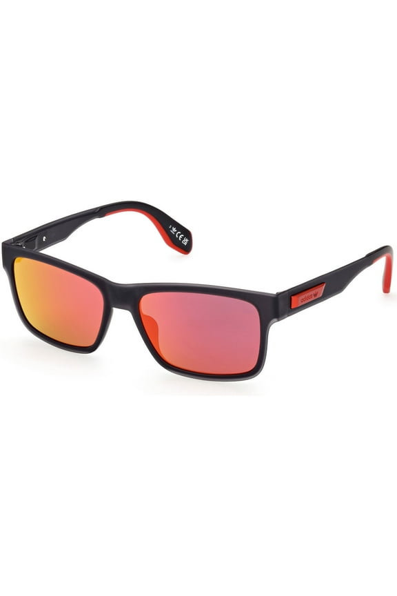 Sunglasses Adidas Originals OR 0067 20G Grey/Other / Brown Mirror