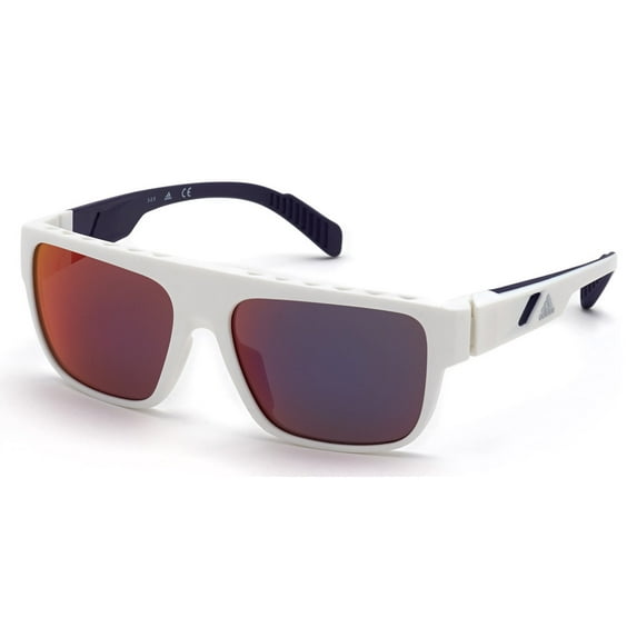 Sunglasses Adidas Sport SP 0037 21Z White / Gradient Or Mirror Violet