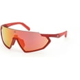 thumbnail image 1 of Sunglasses Adidas Sport SP 0041 67U Red Mirror + Clear Lenses, 1 of 1