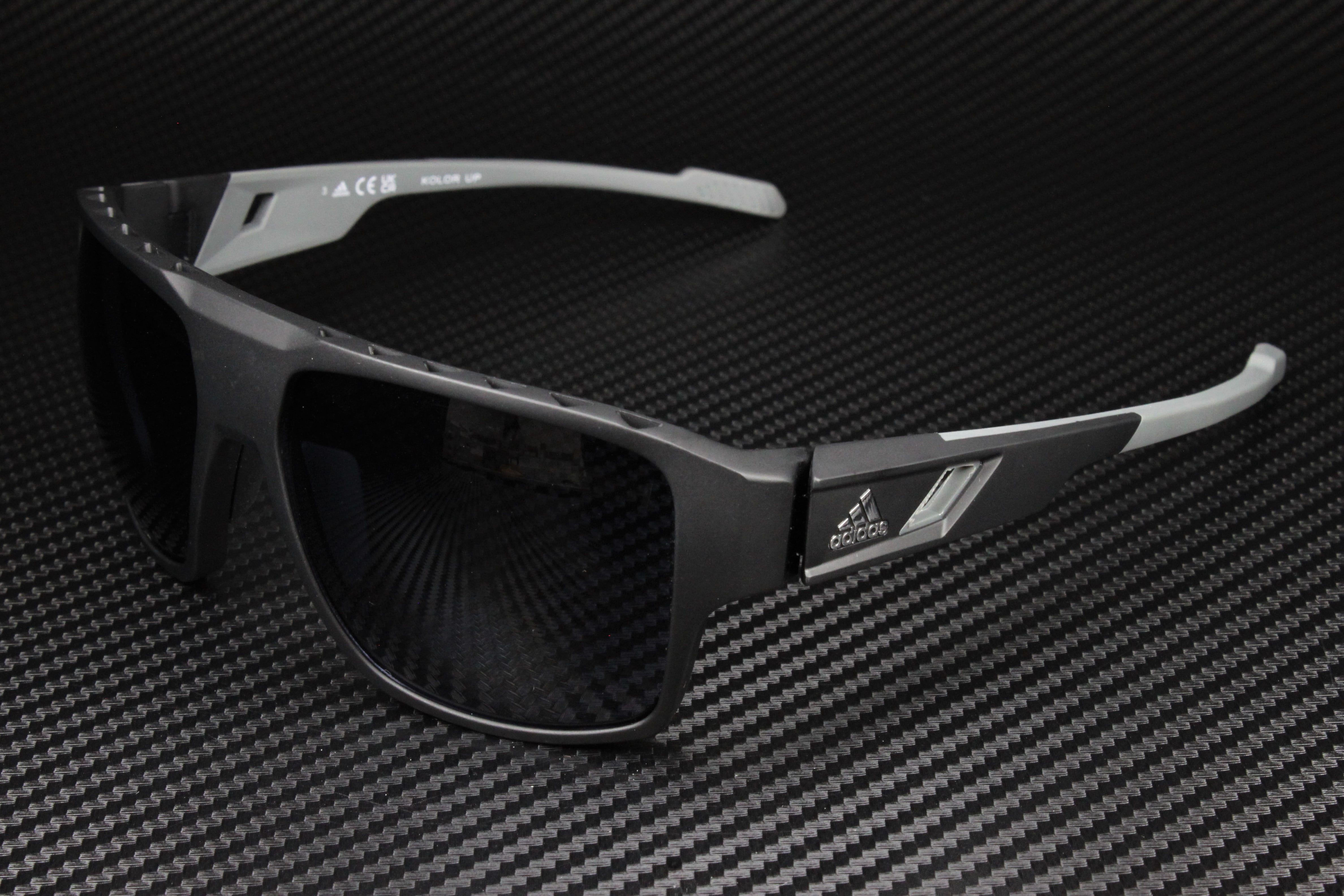 ADIDAS SP0046 02A Matte Black Smoke 59 mm Men's Sunglasses