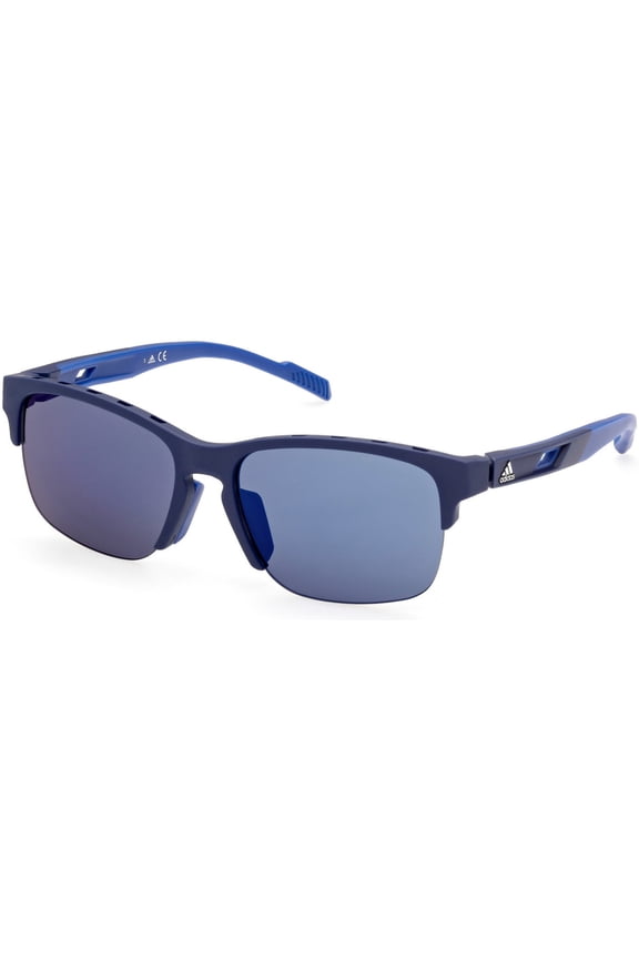 Sunglasses Adidas Sport SP 0048 91X Matte Blue /