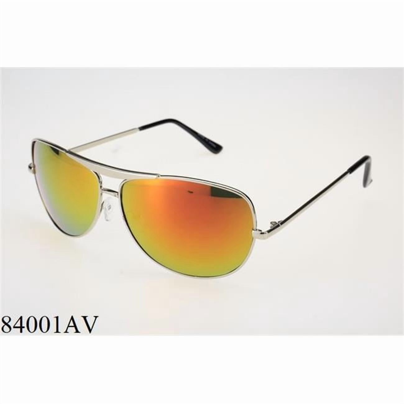 Sunglasses America 84001AV Trendy Mirror Lens Aviator Sunglass for Men