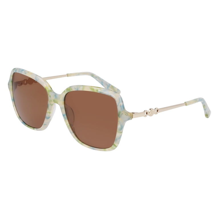 Sunglasses Anne Klein AK 7093 330 Olive Marble - Walmart.com display picture 2