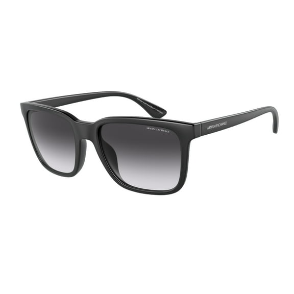 Sunglasses Armani Exchange AX 4112 SU 80788G Matte Black Gradient Grey