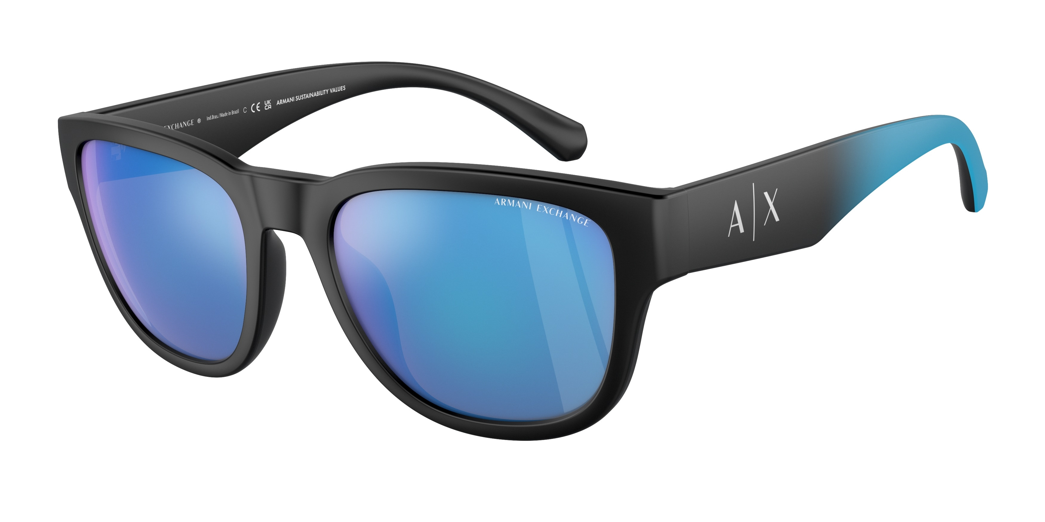 Armani exchange cheap shield sunglasses