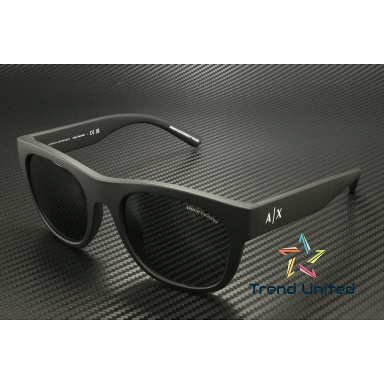 ARMANI EXCHANGE AX4128SU 812287 Matte Black Dark Grey 55 mm Men's