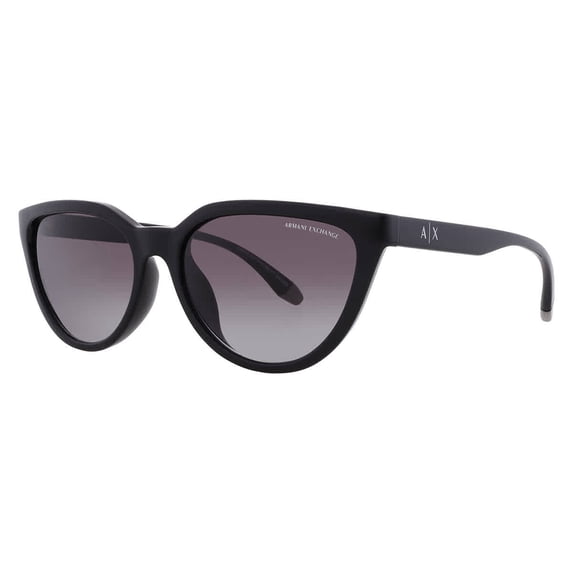 Armani Exchange Grey Gradient Cat Eye Ladies Sunglasses AX4130SU 81588G 56