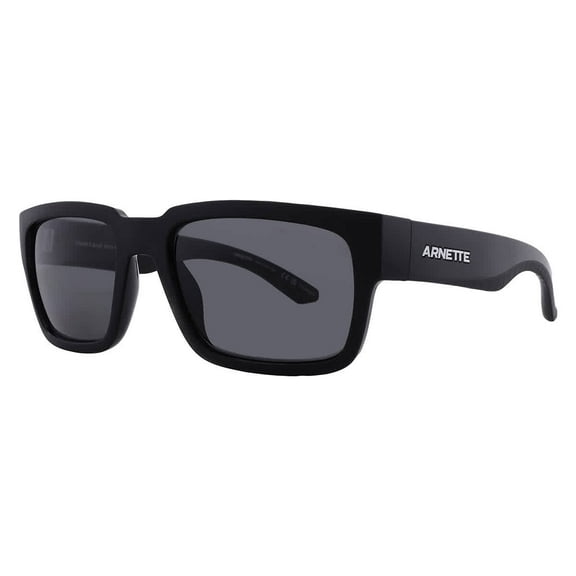Arnette Grey Rectangular Men's Sunglasses AN4326U 290081 55
