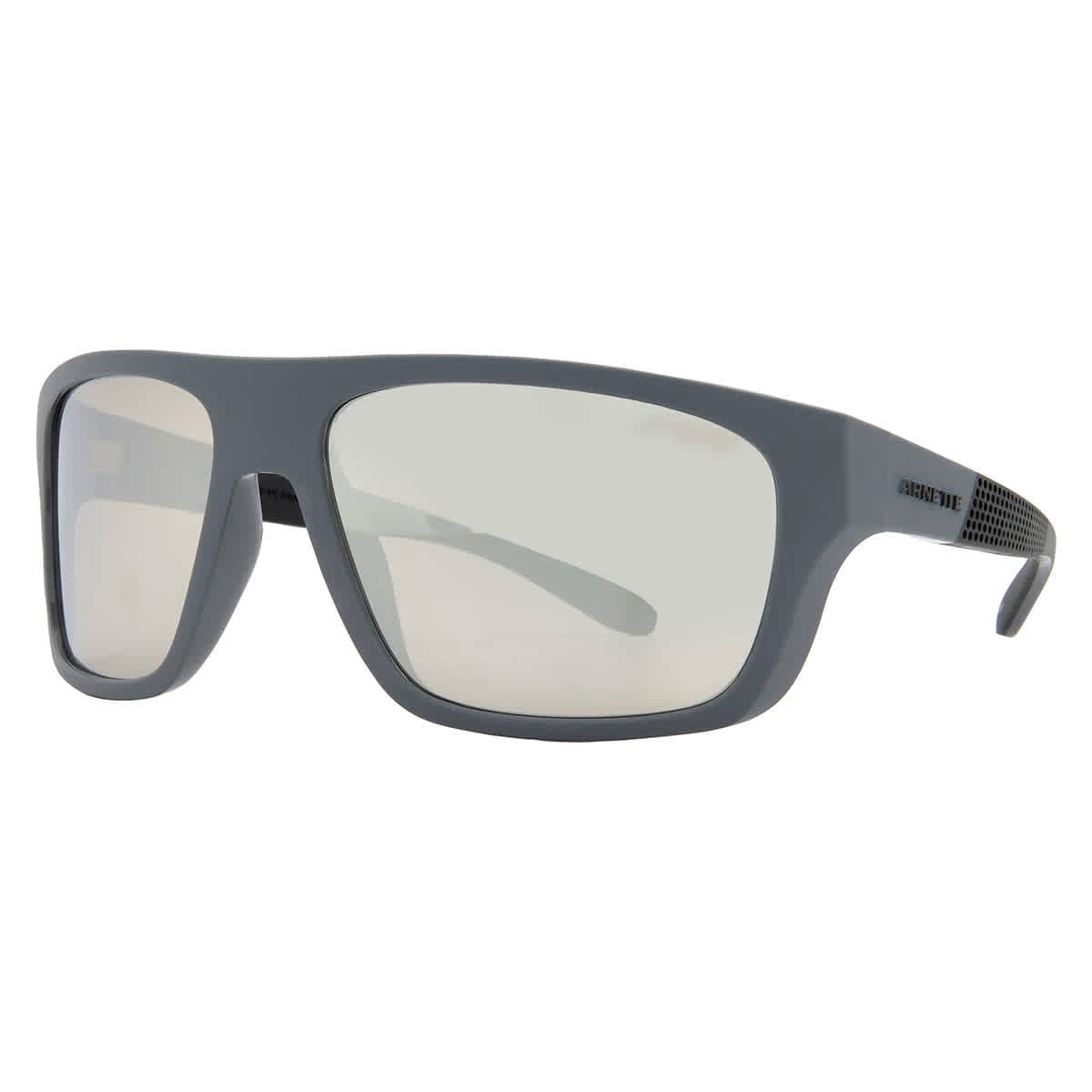 Arnette Men's AN4330 Hijiki Square Sunglasses, Military Green/Light Green Mirrored Petrol, 63 mm 並行輸入品