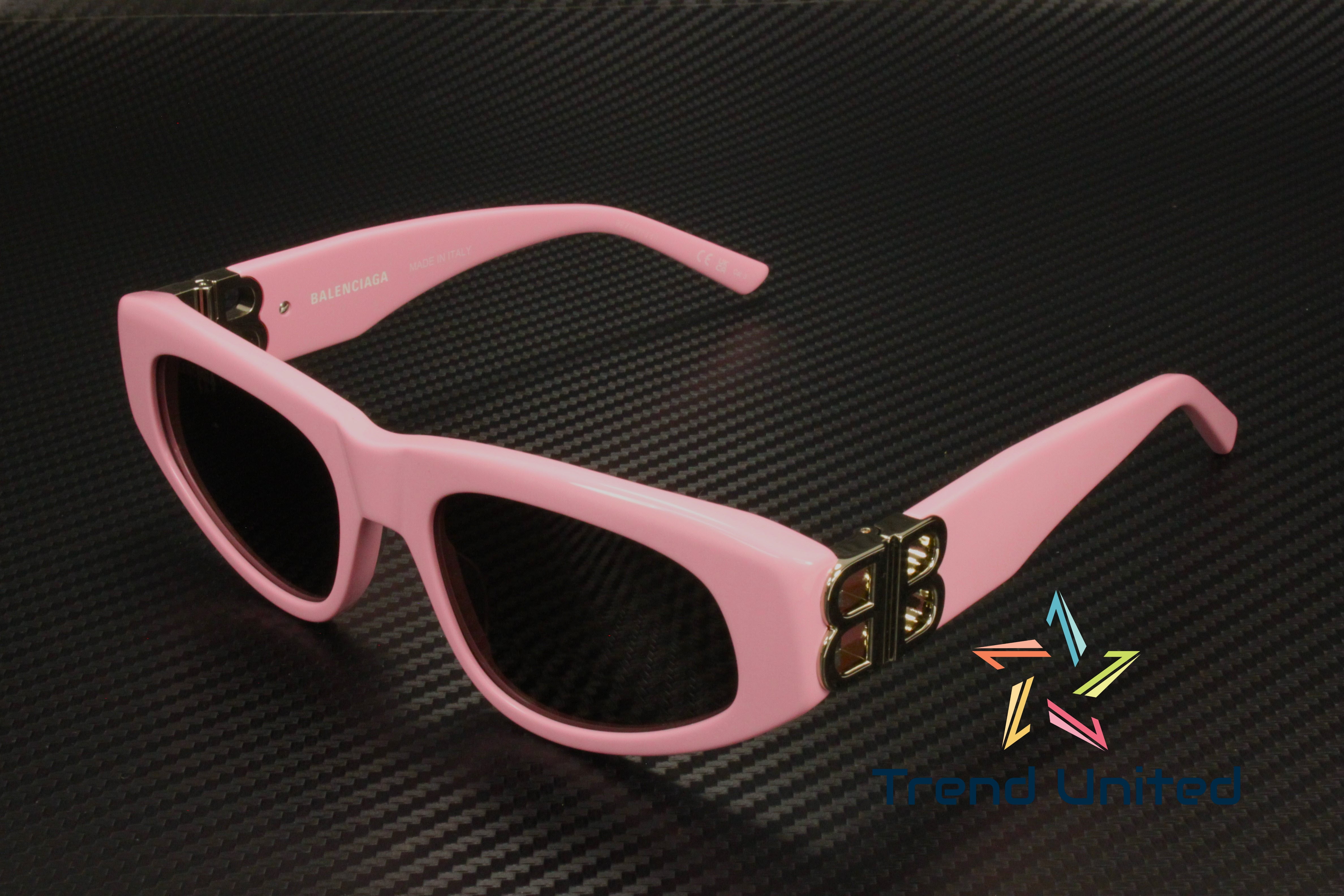 NEW BALENCIAGA BB0095S 013 BALENCIAGA PINK GREY SUNGLASSES BB0095S Balenciaga Women main image 4