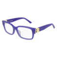 thumbnail image 1 of Sunglasses Balenciaga BB 0105 O- 003 Violet / Transparent Gold, 1 of 1