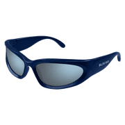Balenciaga BB0157S 009 65mm Geometric Sunglasses Mens