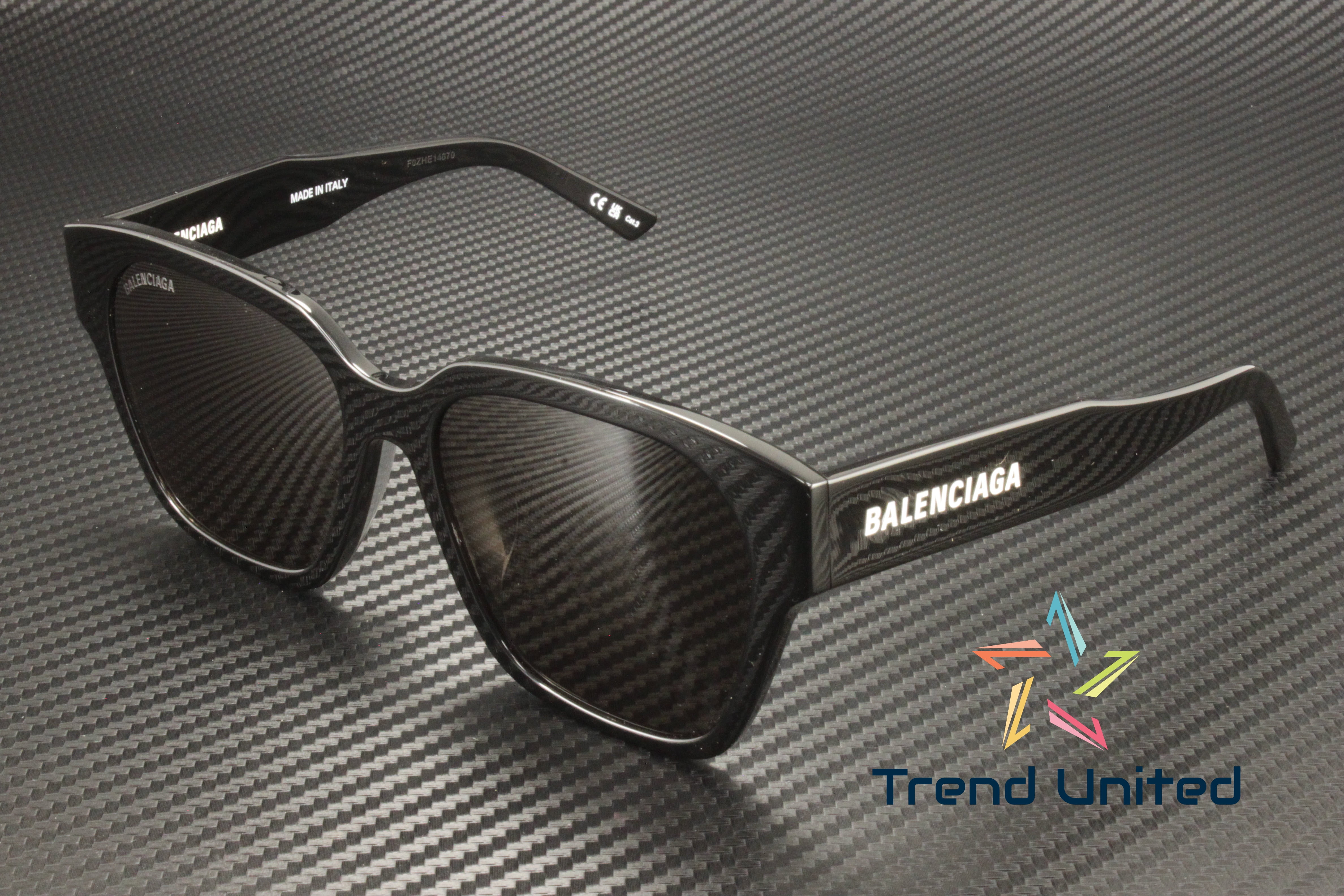 Sunglasses Balenciaga BB 0215 SA- 001 Black / Grey - Walmart.com