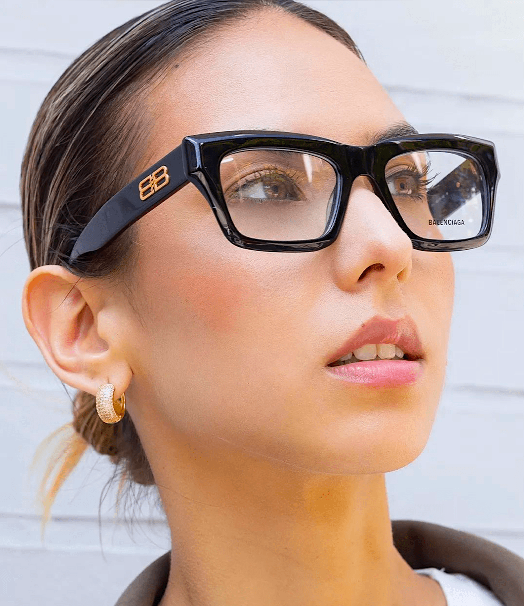 Sunglasses Balenciaga BB 0240 O- 001 Black / Transparent