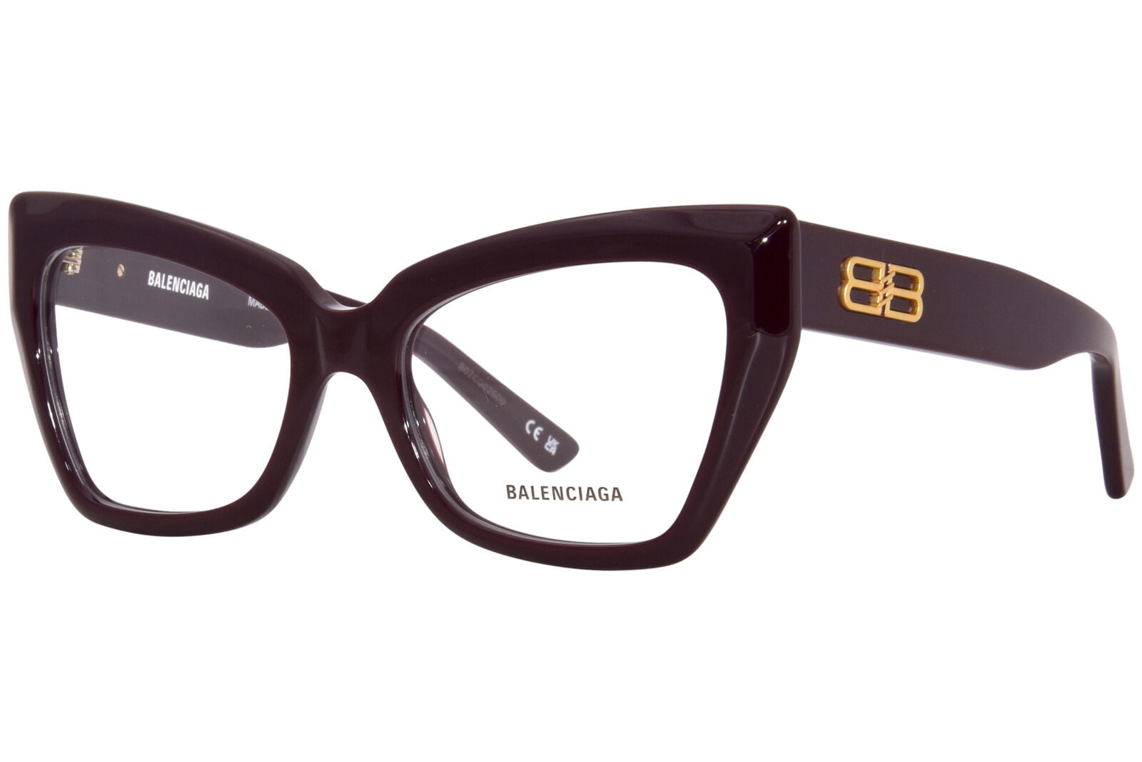 Sunglasses Balenciaga BB 0275 O- 003 Red / Transparent