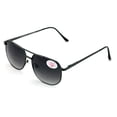 thumbnail image 1 of Sunglasses BiFocal Metal Aviator Reading Glasses - Spring Hinge Square Large Lens Reader Bi-Focal Outdoor Driving, 1 of 5