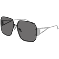 thumbnail image 1 of Sunglasses Bottega Veneta BV 1085 SA- 001 Silver / Grey, 1 of 1