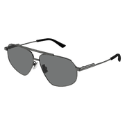 Bottega Veneta BV1194S 001 61mm Aviator Sunglasses Unisex