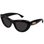 Bottega Veneta BV1282S 001 53mm Cat Eye Sunglasses Womens