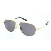 Bottega Veneta BV1302S-001 BV1302S Gold Aviator Sunglasses for mens