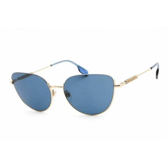 BURBERRY BE3144 110980 Harper Light Gold Dark Blue 58 mm Women's Sunglasses
