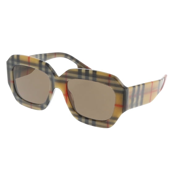 Sunglasses Burberry BE 4334 393273 Myrtle Vintage Check Brown