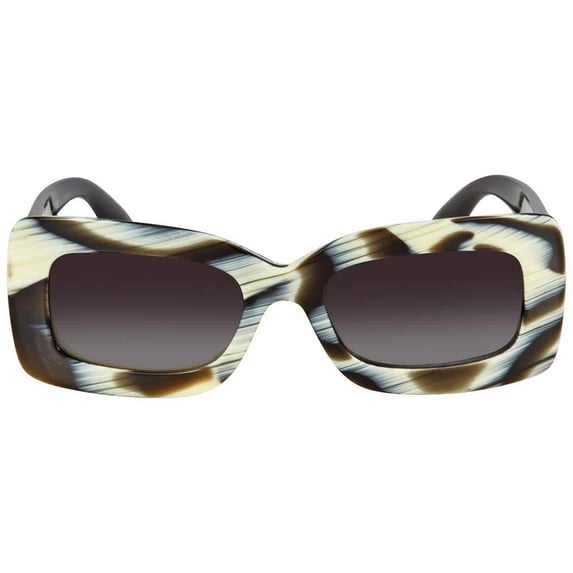BURBERRY BE4343 39398G Astrid Brown Horn Beige Grey Grad 52mm Women's Sunglasses