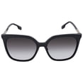 thumbnail image 1 of BURBERRY BE4347F 30018G Emily Black Grey Gradient 56 mm Women's Sunglasses, 1 of 3