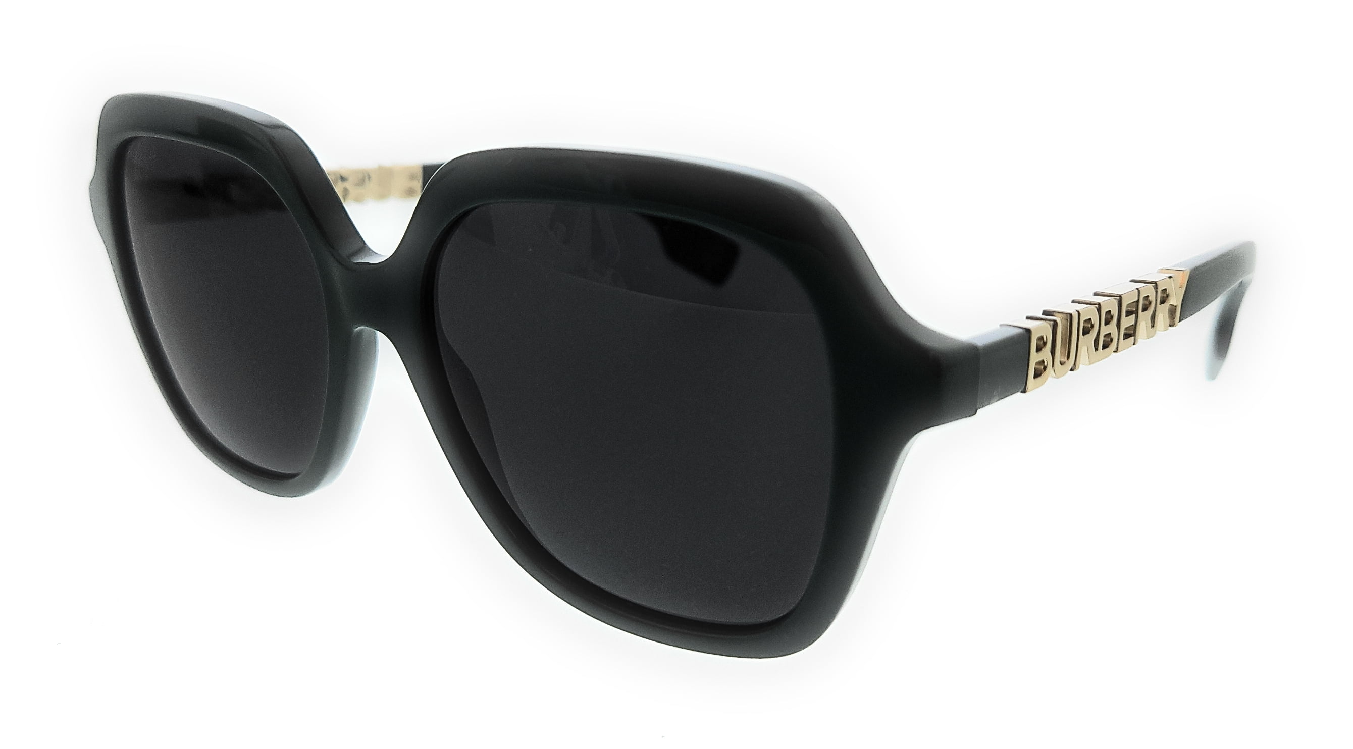 Burberry BE 4389 Acetate Womens Square Sunglasses Green 55mm Adult