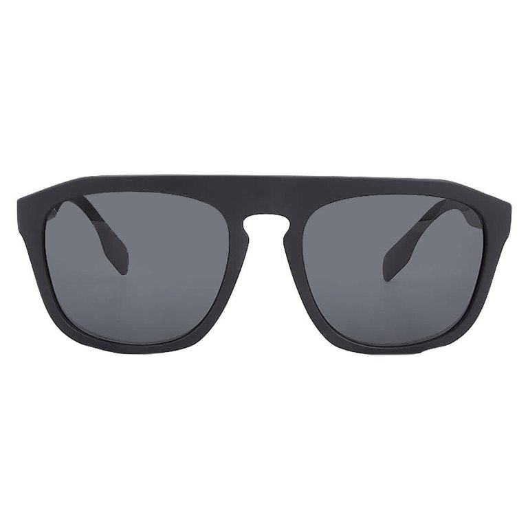 Sunglasses Burberry BE 4396 U 346487 Wren Matte Black Dark Grey 