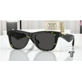 thumbnail image 1 of BURBERRY BE4426 412487 Green Havana Dark Grey 50 mm Men's Sunglasses, 1 of 6