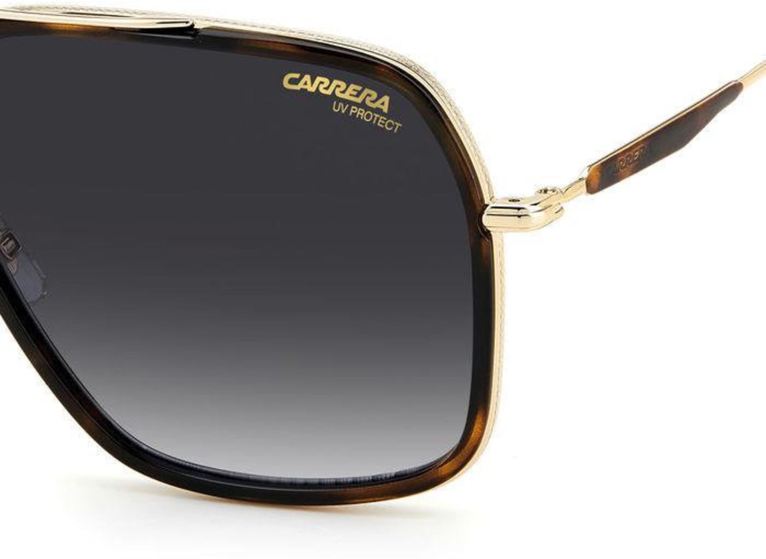 Carrera 273/S Havana Sunglasses For Men - Stainless Steel Pilot Frame, Brown Lenses, Size 59/17/150