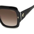 thumbnail image 1 of CARRERA sunglasses CARRERA 3004/S WOMAN 54.000/21.000/140.000 80S BLACK WHITE, 1 of 1